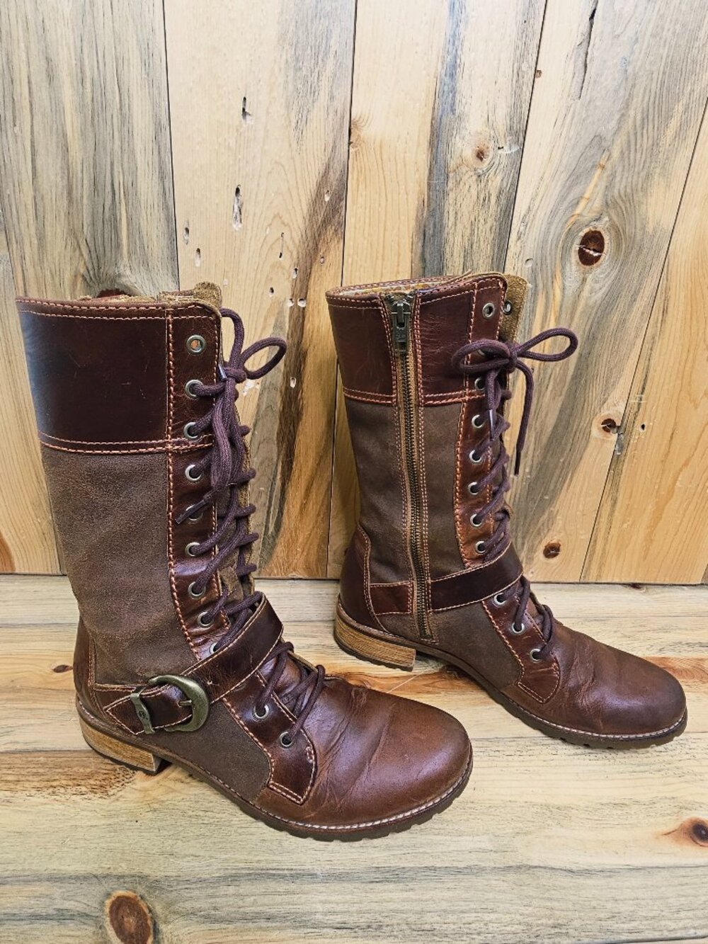 Timberland Earthkeepers Mid Lace Up Boots Size 9.5